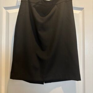 Loft Black Suit Skirt Size 8